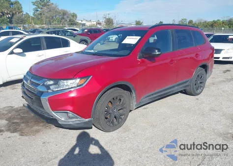 2018 Mitsubishi Outlander Le z USA, uszkodzony, nr VIN JA4AD3A36JZ019601